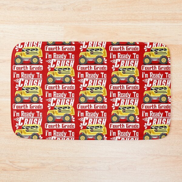 Item preview, Back To School Bus I'm Ready To Crush Fourth Grade designed and sold by CharJens.