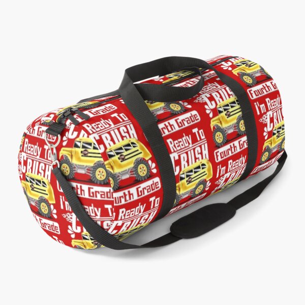 Item preview, Back To School Bus I'm Ready To Crush Fourth Grade designed and sold by CharJens.
