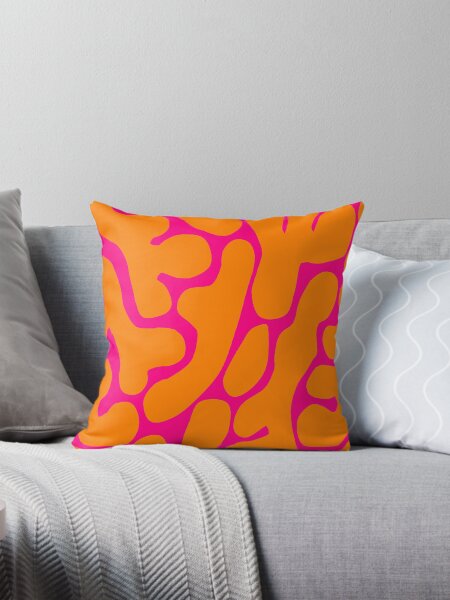 Item preview, Preppy Coral Reefs Pattern in Pink and Orange designed and sold by Deutschic.