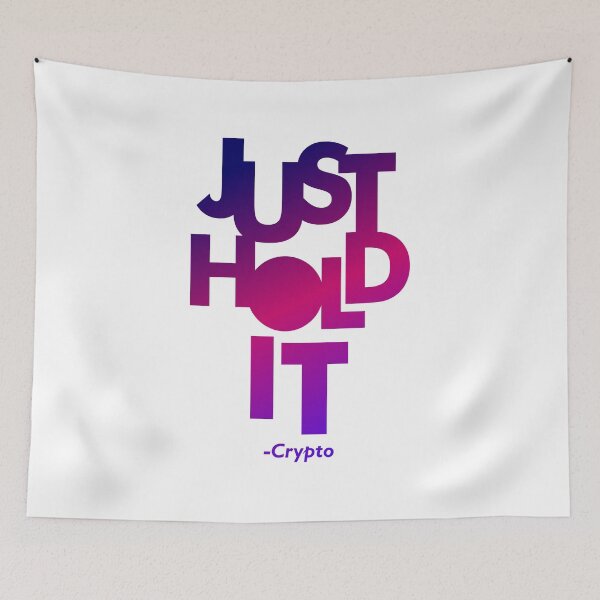 Item preview, Crypto Just Hold It designed and sold by Yeaha.