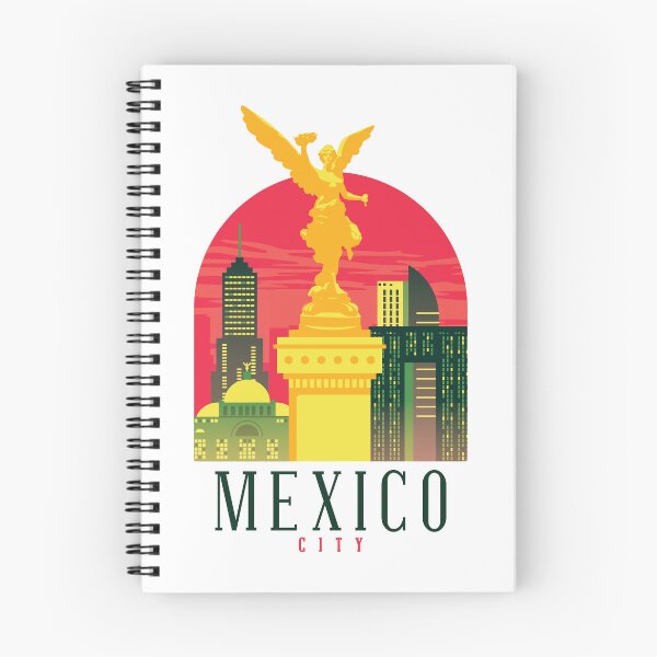 Artikelvorschau, Skyline von Mexiko-Stadt CDMX entworfen und verkauft von Hoiho Adventure Shirts.