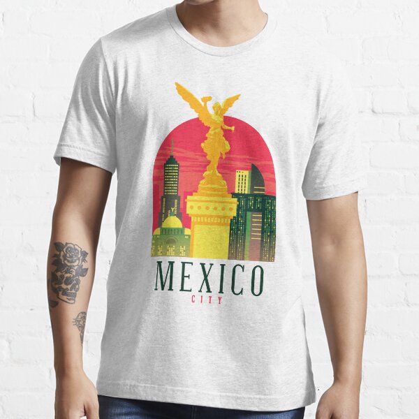 Artikel-Vorschau von Skyline von Mexiko-Stadt CDMX, designt und verkauft von Hoiho Adventure Shirts.