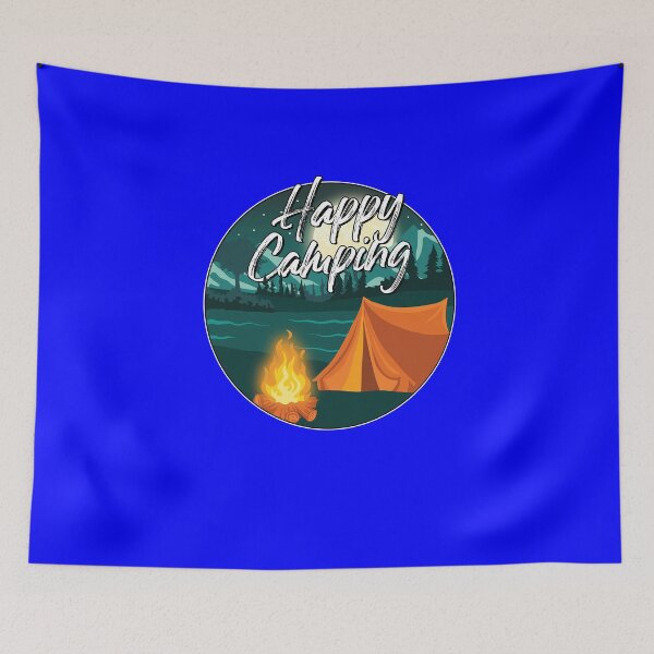 Item preview, Camping Camper Happy Camping designed and sold by fantasticdesign.