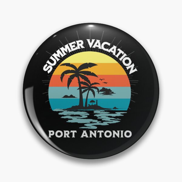 Item preview,  Goodbye School Hello Summer Vacation Port Antonio designed and sold by Pluto's  Art.