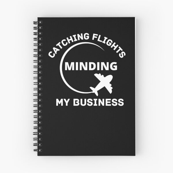 Item preview, catching flights and minding my business designed and sold by Allentee.