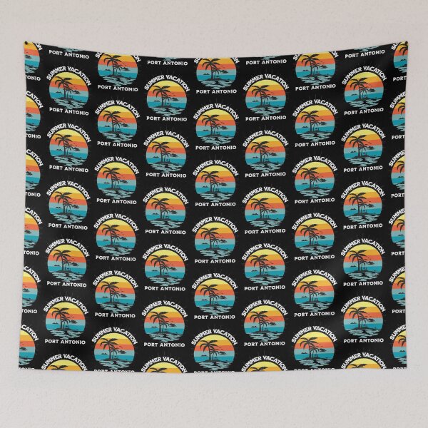 Item preview, Goodbye School Hello Summer Vacation Port Antonio designed and sold by Pluto's Art.