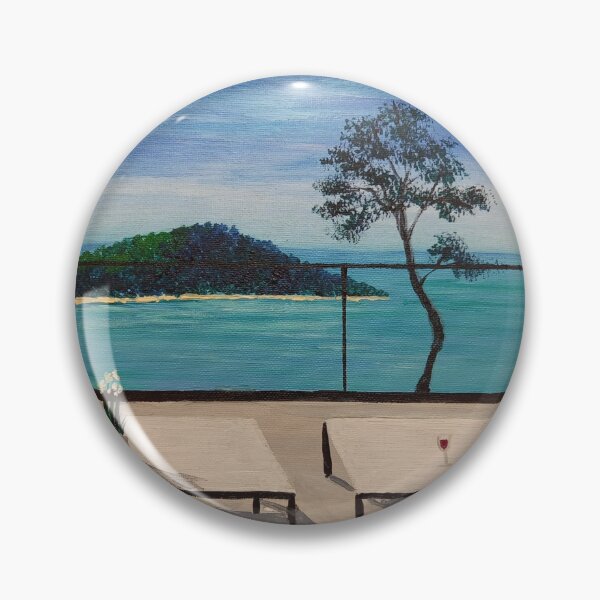 Item preview, Sun, Sea and a Glass of Cheval Blanc designed and sold by LinaPark-Art.