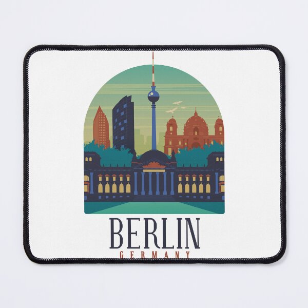 Item preview, Berlin Germany Skyline designed and sold by Hoiho Adventure Shirts.
