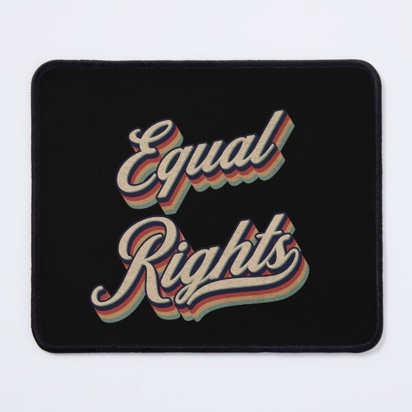 Item preview, Retro Vintage Equal Rights designed and sold by Whimsical Thinker.