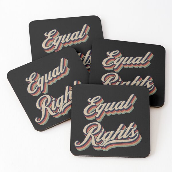 Item preview, Retro Vintage Equal Rights  designed and sold by Whimsical  Thinker.