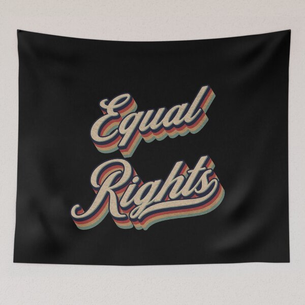 Item preview, Retro Vintage Equal Rights  designed and sold by Whimsical  Thinker.