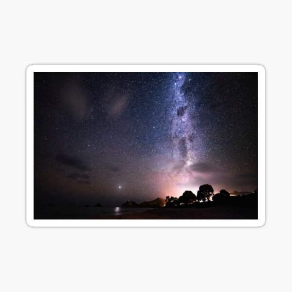 Night sky Sticker