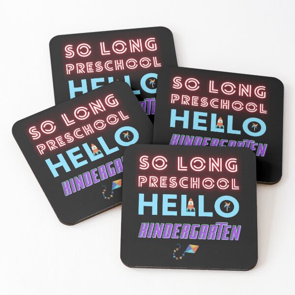 Item preview, So long pre school Hello kindergarten Funny kids saying designed and sold by Hohohaxi.