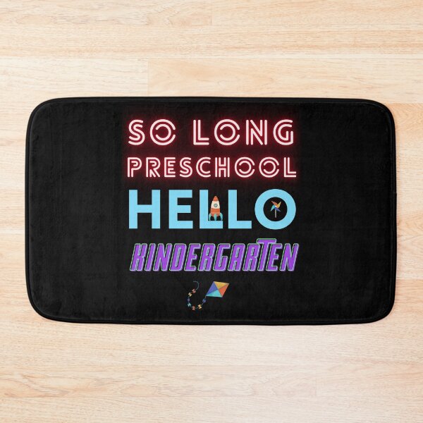 Item preview, So long pre school Hello kindergarten Funny kids saying designed and sold by Hohohaxi.