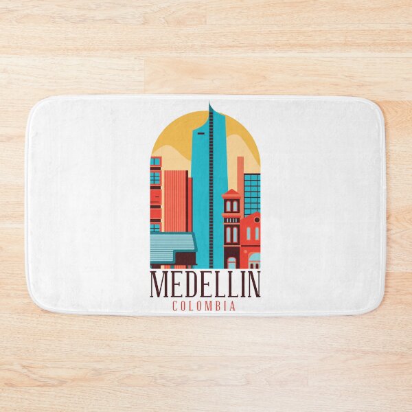 Item preview, Medellin Colombia Skyline Antioquia designed and sold by Hoiho Adventure Shirts.