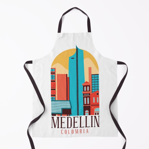 Item preview, Medellin Colombia Skyline Antioquia designed and sold by Hoiho Adventure Shirts.