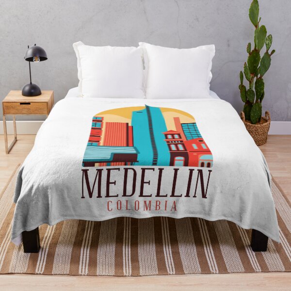 Item preview, Medellin Colombia Skyline Antioquia designed and sold by Hoiho Adventure Shirts.
