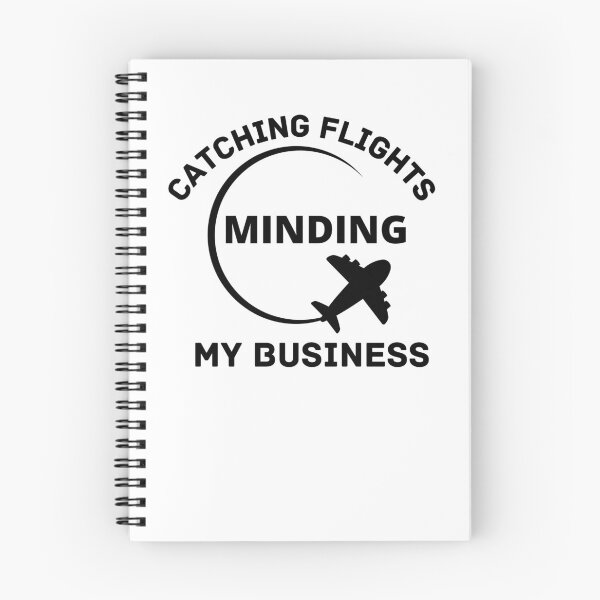 Item preview, Catching flights and minding my business designed and sold by Allentee.