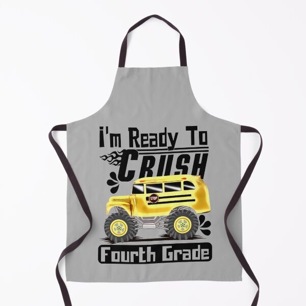 Item preview, Back To School Bus I'm Ready To Crush Fourth Grade designed and sold by CharJens.
