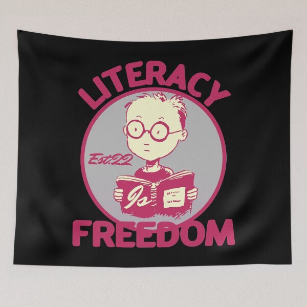 Item preview, LITERACY IS FREEDOM designed and sold by GAADesignz.