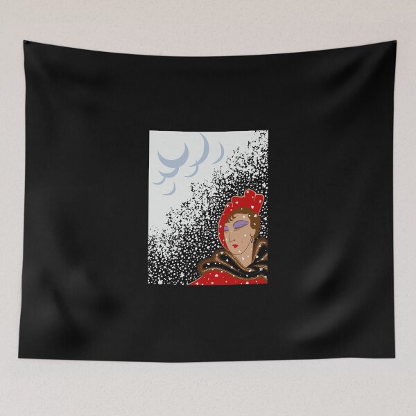 Item preview, Erté The Seasons Winter Art Deco Lightweight Hoodie designed and sold by lelaalicesr.