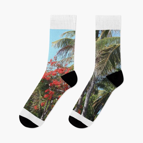 Item preview, Palms and flowers designed and sold by zumi.
