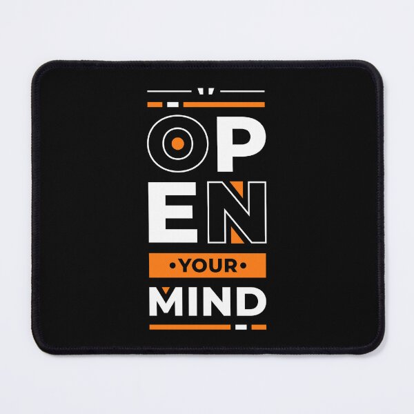 Item preview, Open Your Mind - Young Entrepreneur Inspirational Quote designed and sold by Optix.