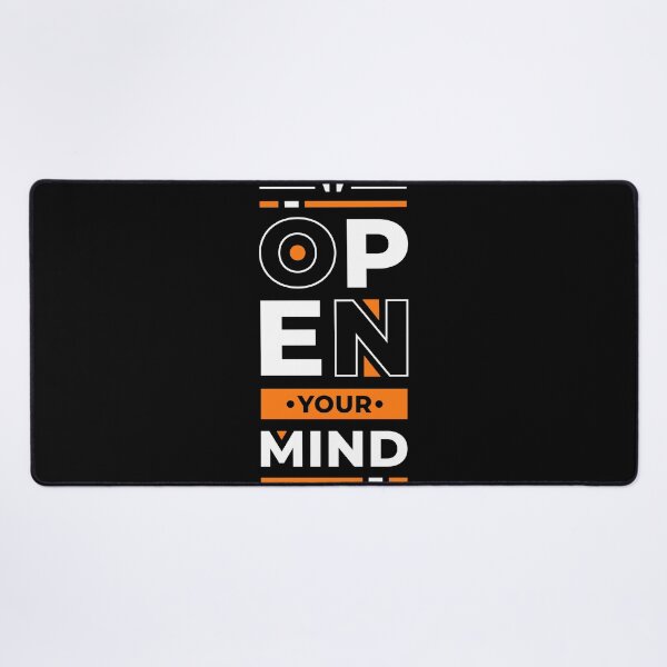 Item preview, Open Your Mind - Young Entrepreneur Inspirational Quote designed and sold by Optix.