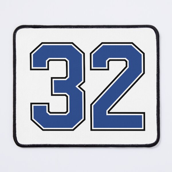 Item preview, Number 32 lucky sports jersey thirty two designed and sold by HeavyStyle.