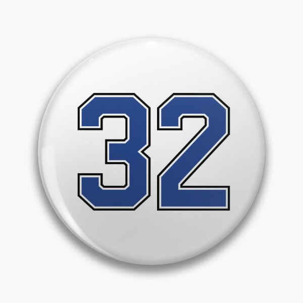 Item preview, Number 32 lucky sports jersey thirty two designed and sold by HeavyStyle.