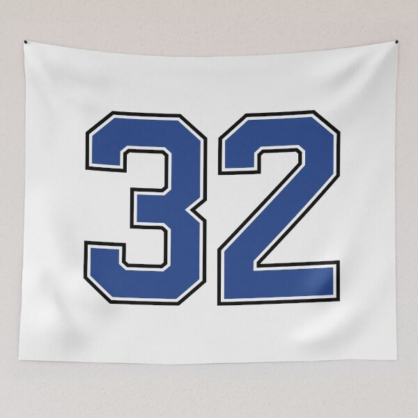 Item preview, Number 32 lucky sports jersey thirty two designed and sold by HeavyStyle.