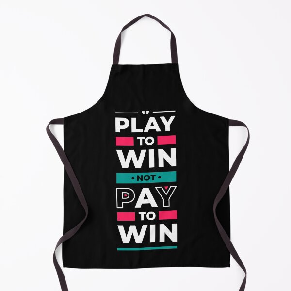 Item preview, Play To Win Not Pay To Win - Inspirational Quote designed and sold by Optix.