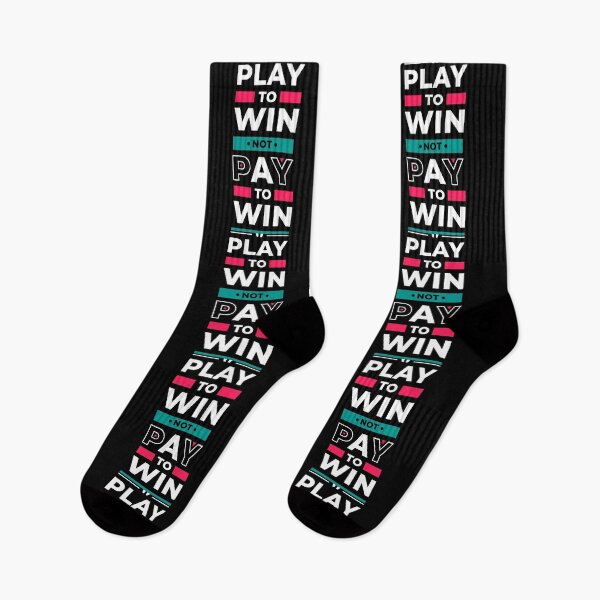 Item preview, Play To Win Not Pay To Win - Inspirational Quote designed and sold by Optix.