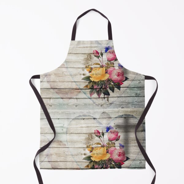 Item preview, Flower Posy on Wooden Background designed and sold by MaxnGeorge.
