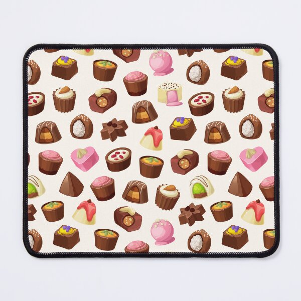 Item preview, Assorted Mini Chocolate Flavors Pattern designed and sold by Alicia Chee.
