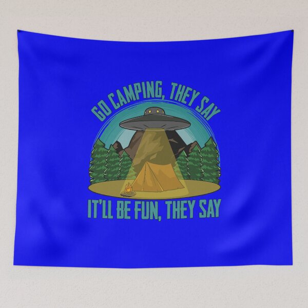 Item preview, Camping Camper Go Camping, They Say It'll Be Fun, They Say designed and sold by fantasticdesign.