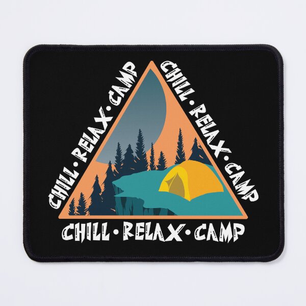 Item preview, Cliffside Scene Outdoor Camping Chill Relax Camp designed and sold by CharJens.