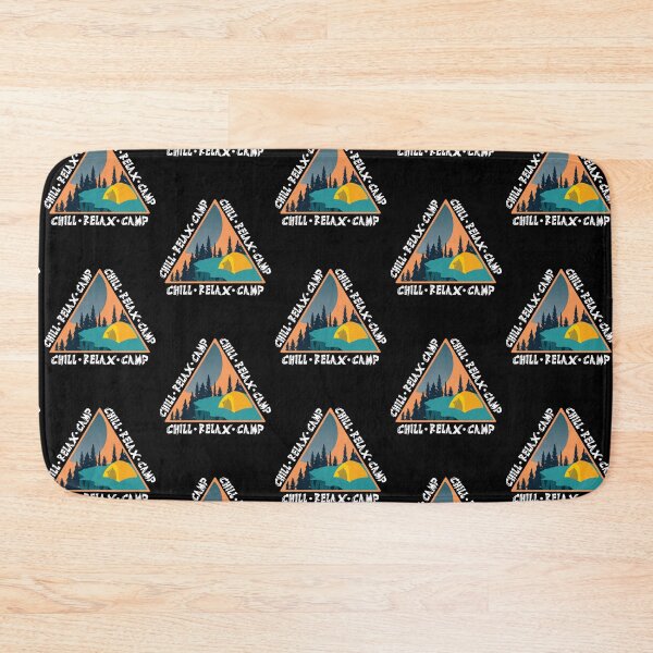 Item preview, Cliffside Scene Outdoor Camping Chill Relax Camp designed and sold by CharJens.