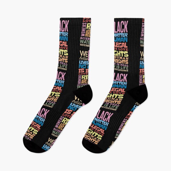 Item preview, We Believe Black Lives Matter No Human Is Illegal Love Is Love Womens Rights Are Human Rights Science Is Real Water Is Life Injustice Anywhere Is A Threat To Justice Everywhere designed and sold by Neggan.
