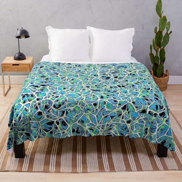 Item preview, Blue web designed and sold by Kiran-Fine-Art.