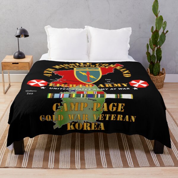 Item preview, Army - 4th Missile Command - Eighth Army - Camp Page - Chuncheon, Korea - Cold War Veteran X 300 designed and sold by Military Insignia Products.
