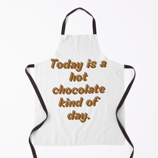 Simply Whimsical Hot Chocolate Ruby Apron 