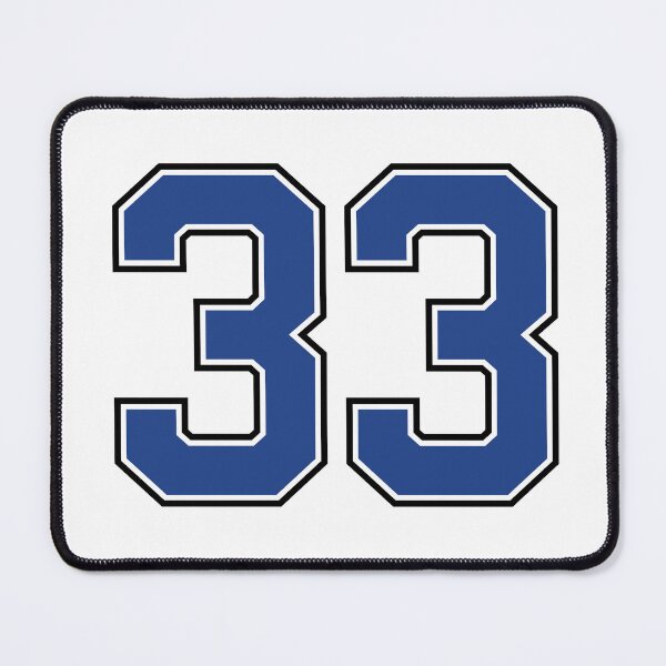Item preview, Number 33 lucky sports jersey thirty three designed and sold by HeavyStyle.