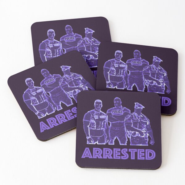 Item preview, ARRESTED (Violet Theme) designed and sold by LiverpoolStore.