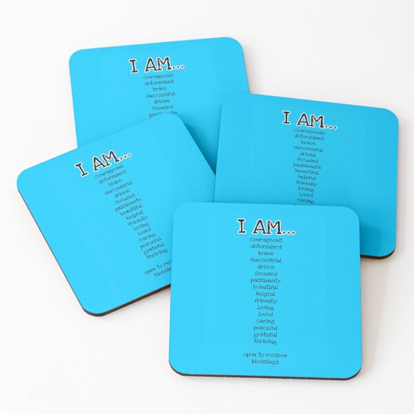 Item preview, I AM… (Blue) designed and sold by kash2dawizzle.