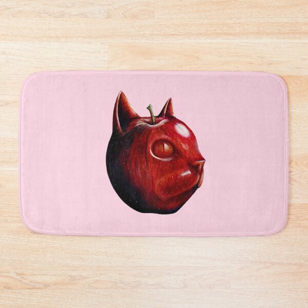 Item preview, Apple cat drawing with colored pencils designed and sold by DipakSonarArt.