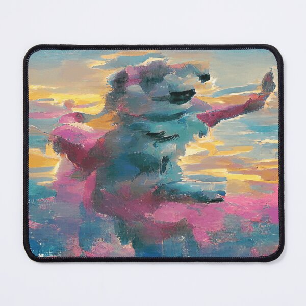 Item preview, Funny Cute Dog Waving Paws Goodbye Colorful Sketch designed and sold by funnyhalloween.