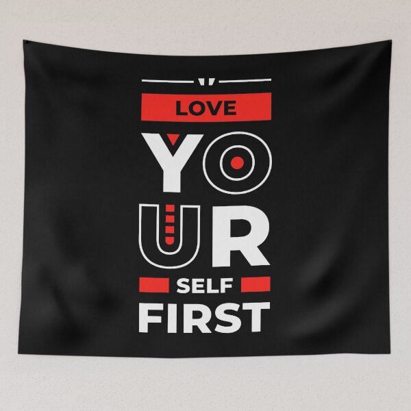 Item preview, Love Yourself First - Young Entrepreneur Inspirational Quote designed and sold by Optix.