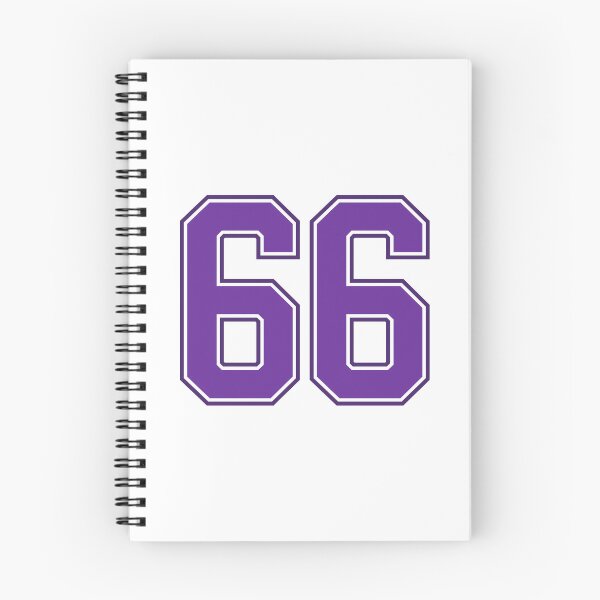 Item preview, Purple Number 66 lucky sports jersey sixty six designed and sold by HeavyStyle.