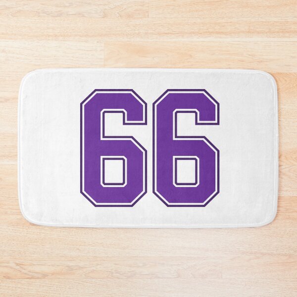 Item preview, Purple Number 66 lucky sports jersey sixty six designed and sold by HeavyStyle.